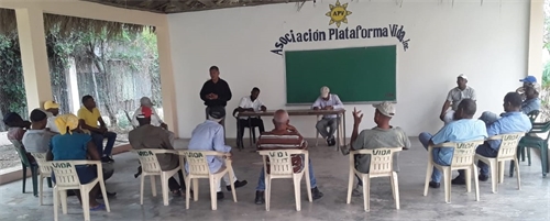 CEAJURI brinda orientación, a la Junta Campesina de la zona Cañera en la Región enriquillo