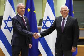 Israel y UE buscan solución del conflicto Israelí-Palestino