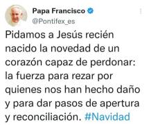 Mensaje del Papa Francisco sj 