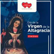 Cientos de devotos rinden tributo a la Virgen de la Altagracia en San Juan de la Maguana.