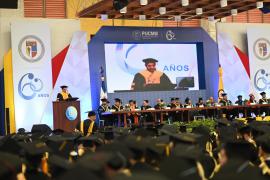PUCMM celebra 107 graduación en Santiago