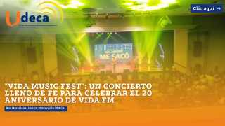 "Vida music fest": un concierto lleno de fe para celebrar el 20 aniversario de vida FM