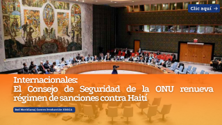 El Consejo de Seguridad de la ONU renueva régimen de sanciones contra Haití