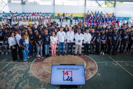 El presidente Luis Abinader encabeza la apertura del centro de capacitación.