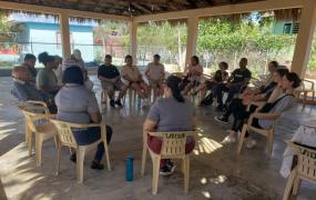 Realizaron encuentro, entre estudiantes universitarios norteamericanos y el equipo plata forma Vida