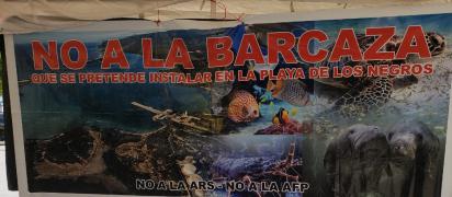 Siguen rechazo a instalación de Barcazas, en los Negros de Azua.