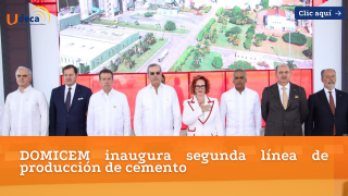 DOMICEM inaugura segunda línea de producción de cemento                                                              