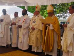 Eucarística con motivo a los 50 aniversarios de la presencia de la comunidad de Schoenstatt en Santo Domingo.