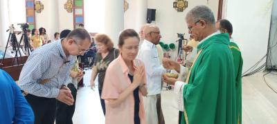 Misa a romanenses ausentes en Fiestas Patronales Santa Rosa De Lima.