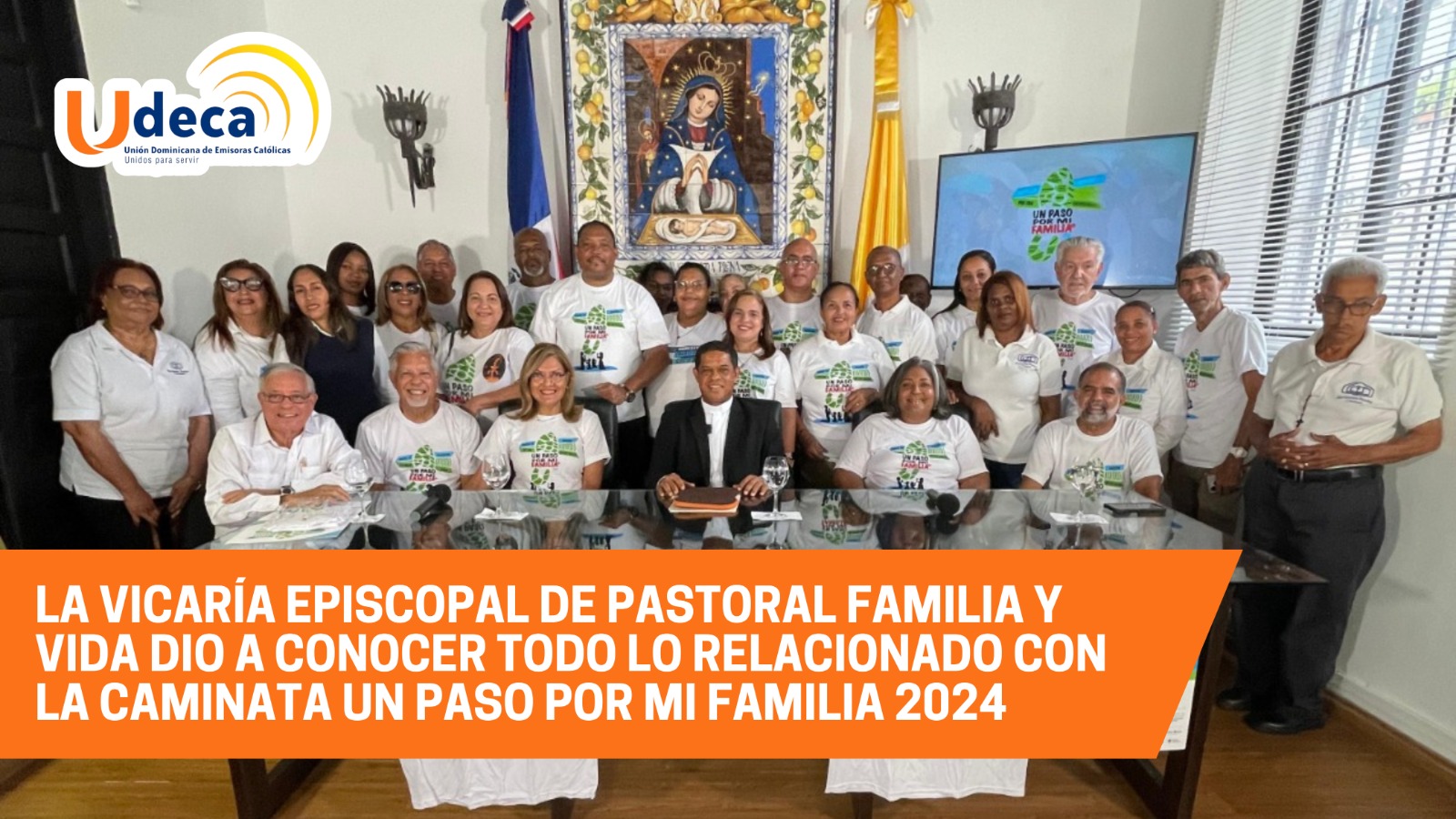 La Vicaría Episcopal de Pastoral Familia y Vida dio a conocer todo lo relacionado con la Caminata Un Paso por mi Familia 2024