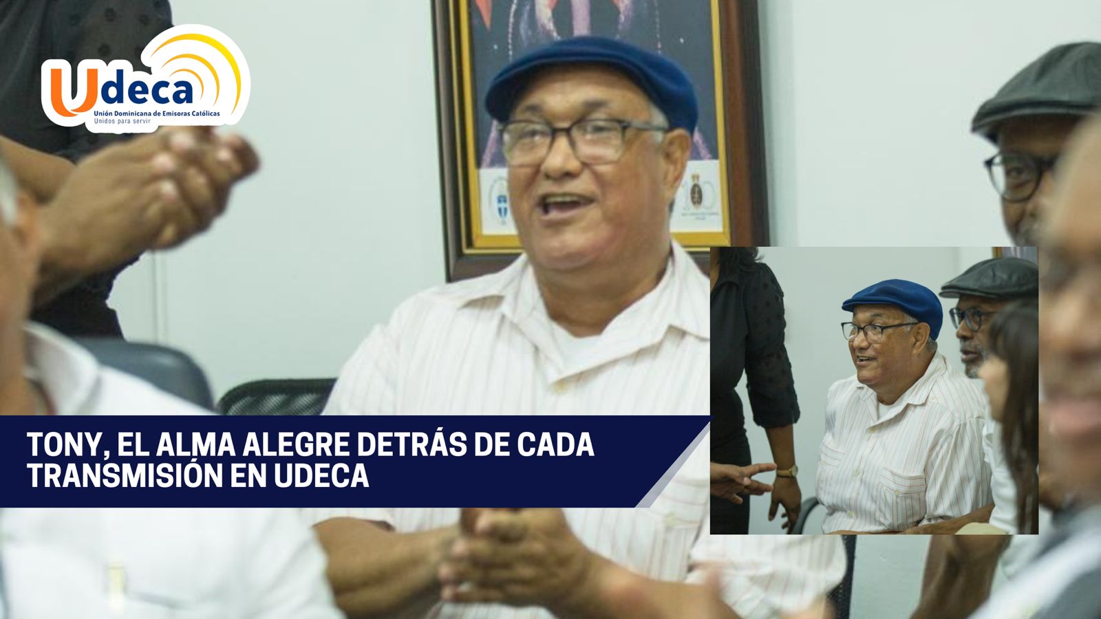 Tony, el alma alegre detrás de cada transmisión en UDECA
