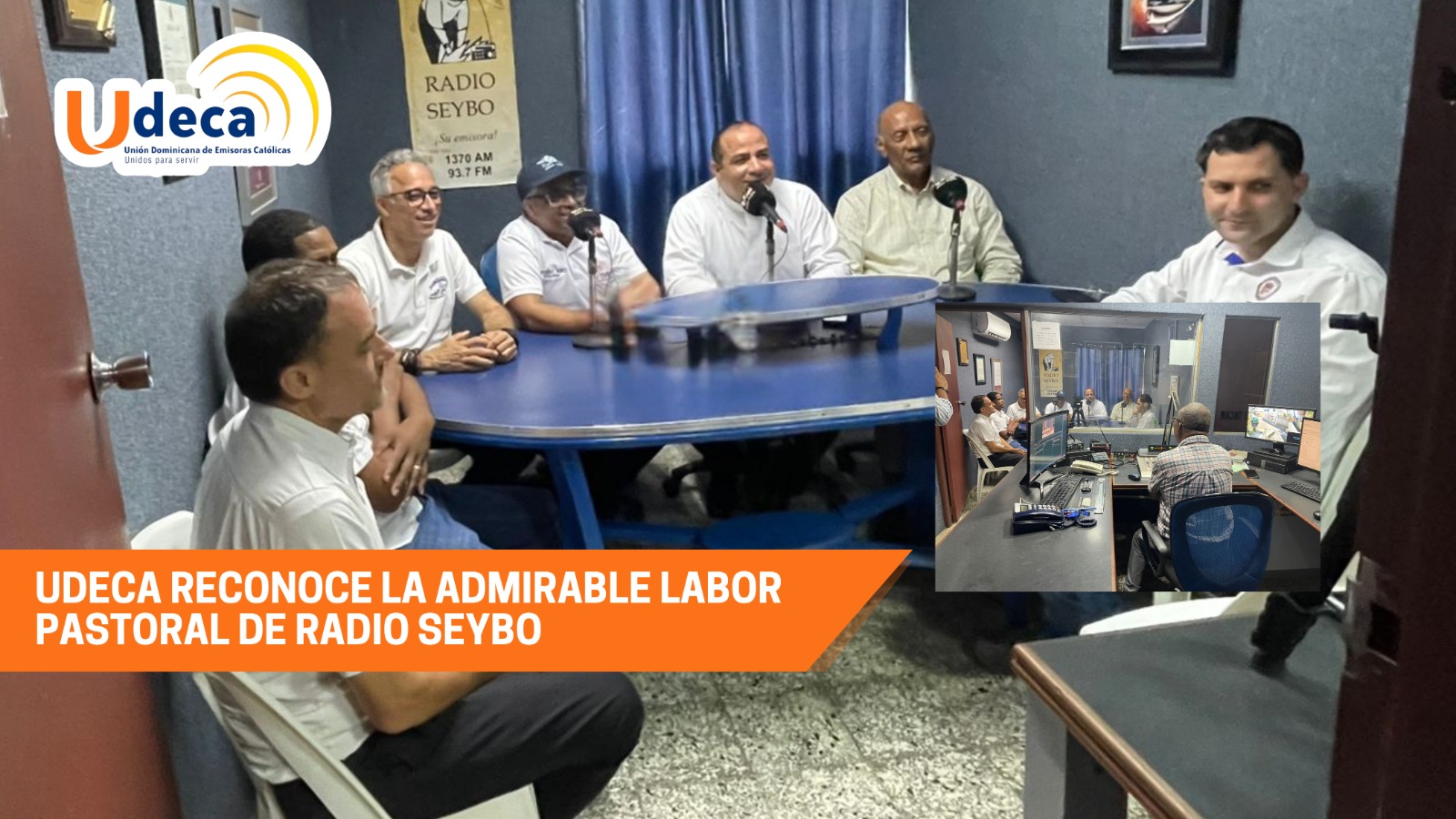UDECA reconoce la admirable labor pastoral de Radio Seybo